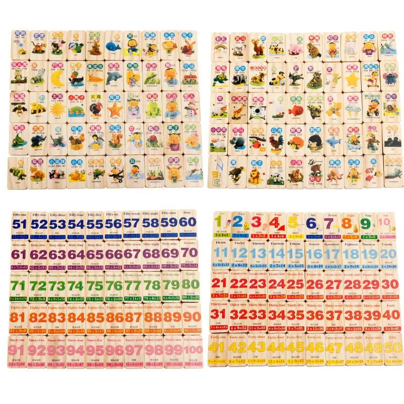 Colorful Fruit Domino Adventure GiftNestAU