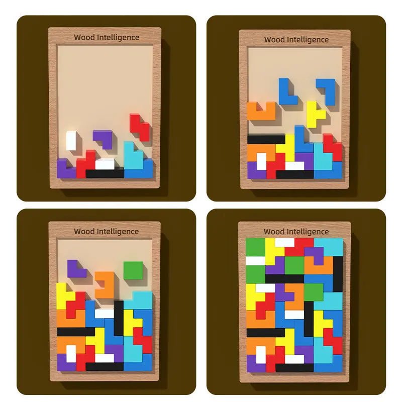 Animal Adventure Tetris Puzzle GiftNestAU