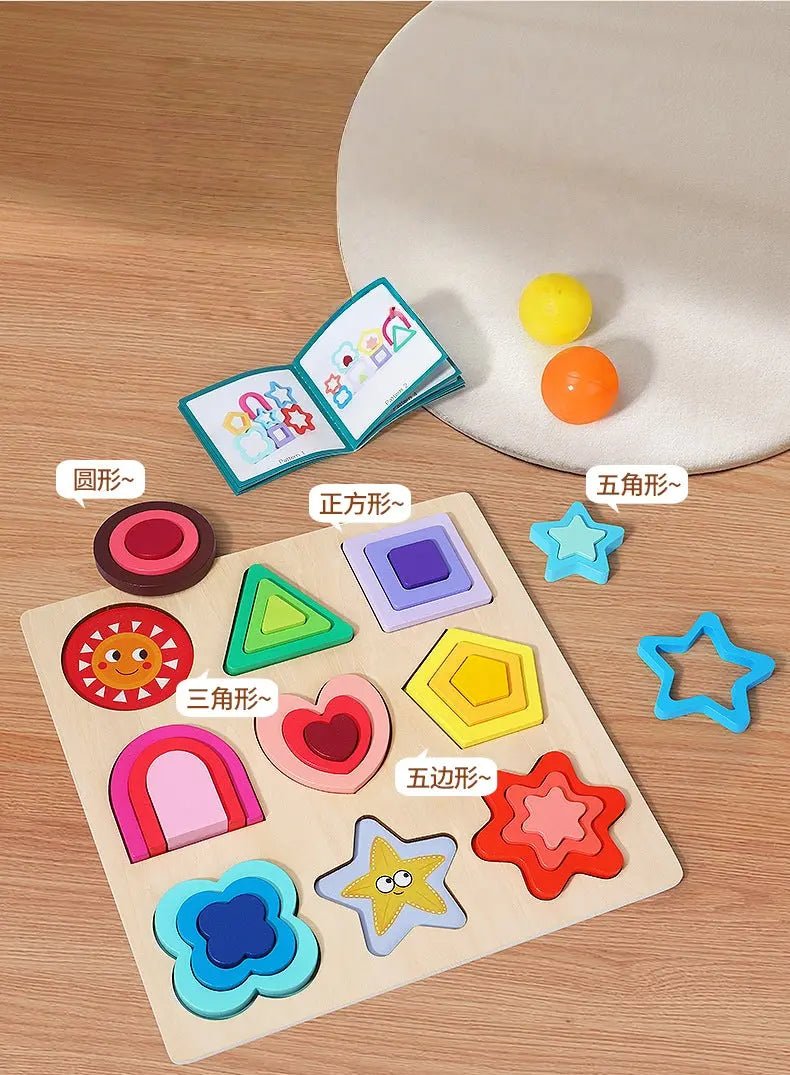 Shape Discovery Puzzle Fun GiftNestAU