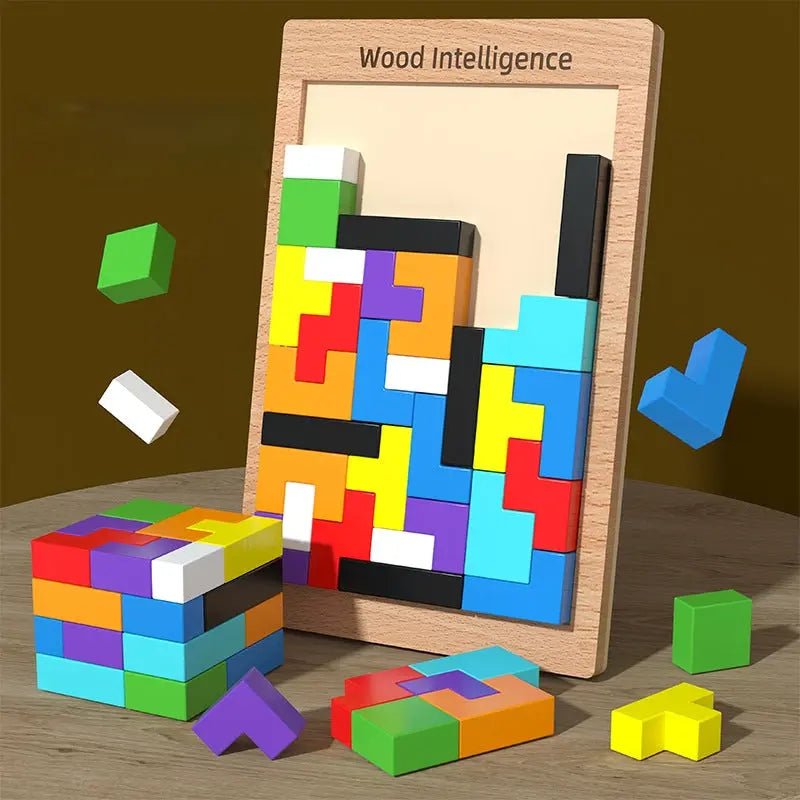 Animal Adventure Tetris Puzzle GiftNestAU