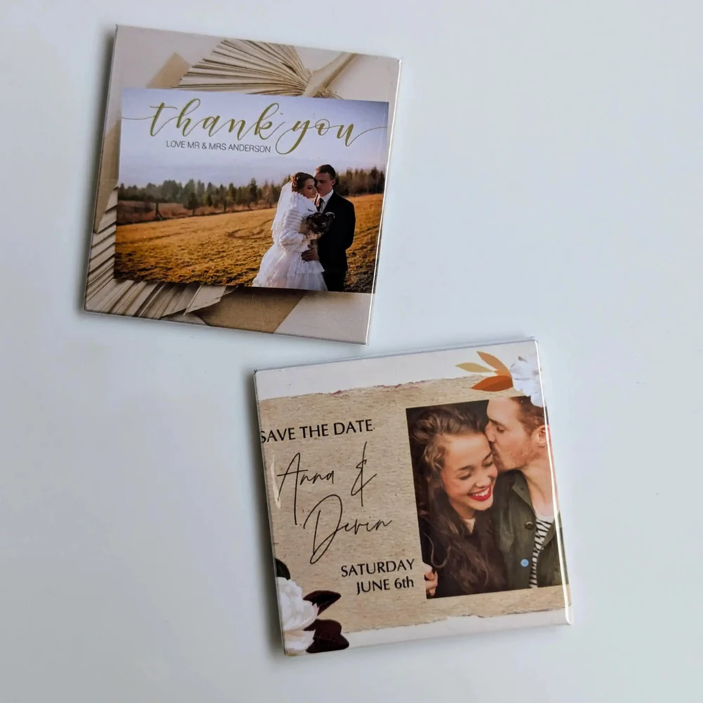 Love Story Magnets – Personalised Couple Photo Magnets