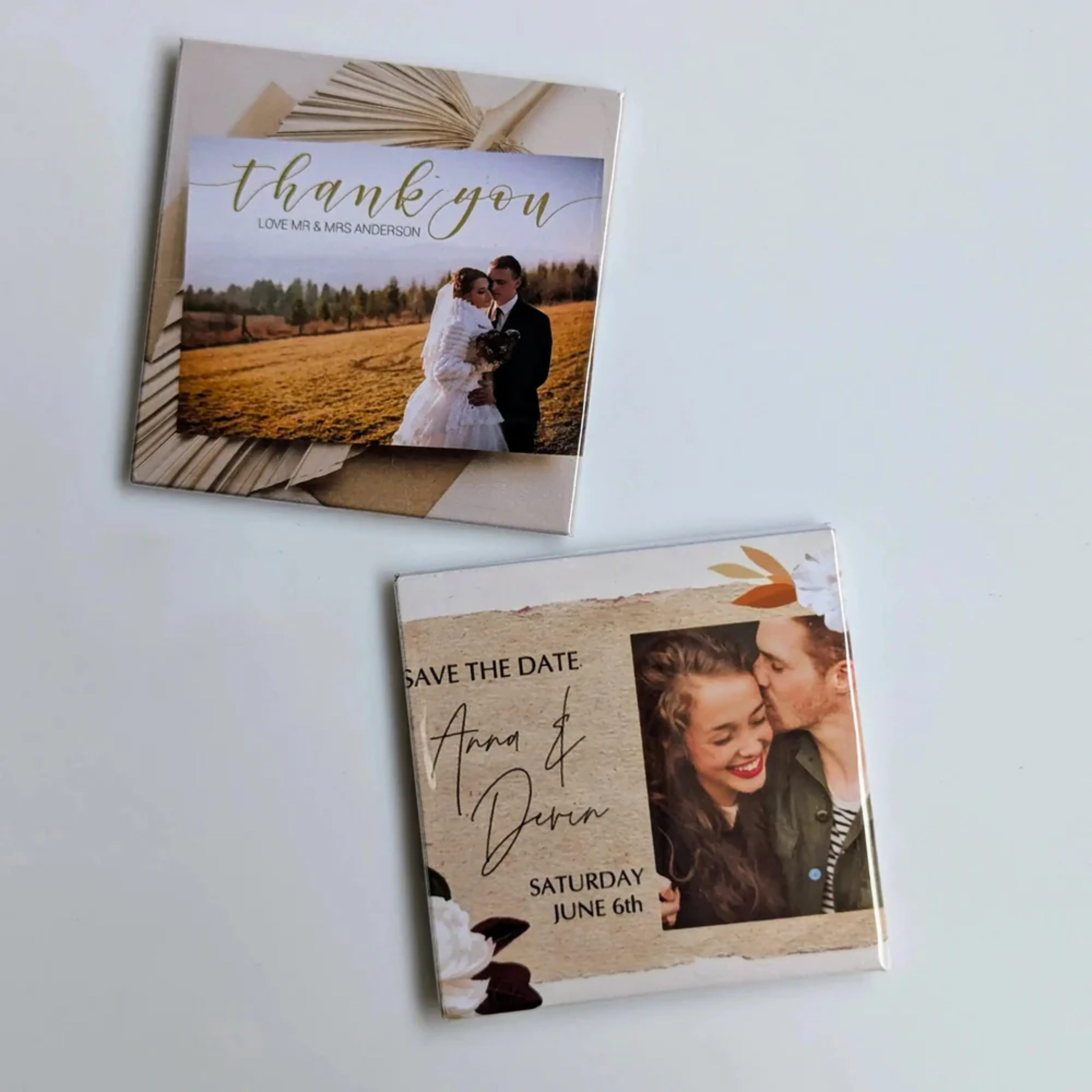 Love Story Magnets – Personalised Couple Photo Magnets