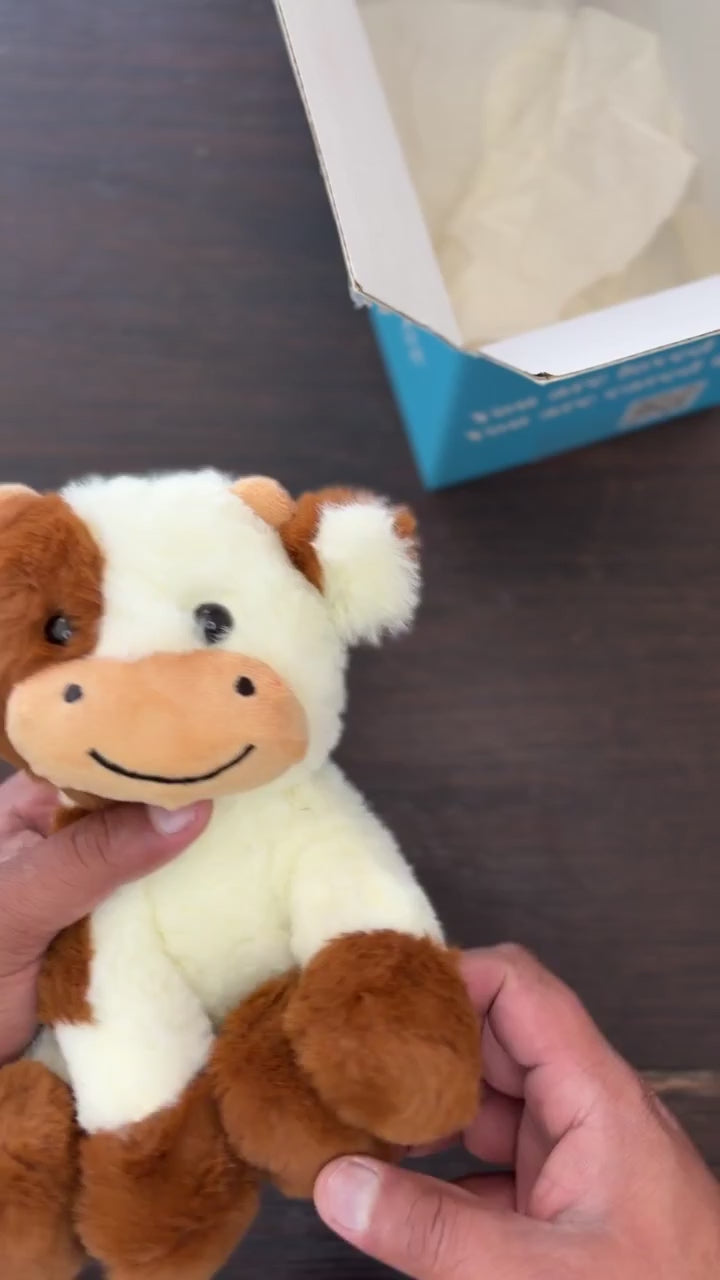 Patch the Cow plush toy